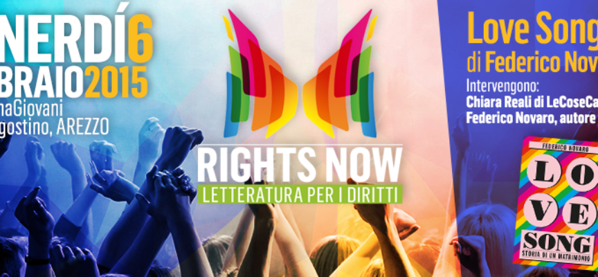 Rights Now – Letteratura per i diritti: Venerdì 6 febbraio a Informagiovani