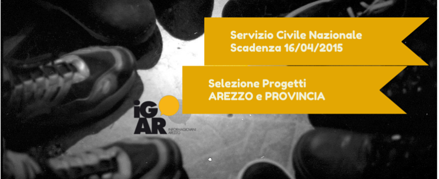 Servizio Civile Nazionale 2015: i progetti di Arezzo e provincia