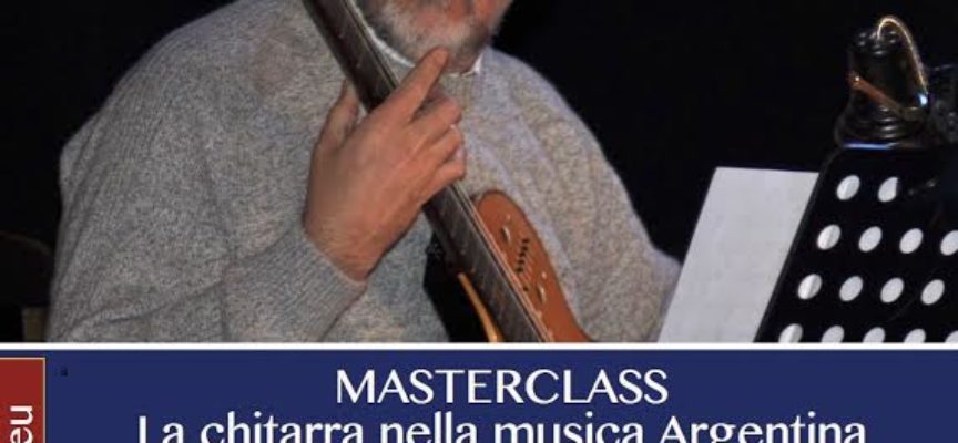 Masterclass: la chitarra nella musica argentina con Eduardo Timpanaro