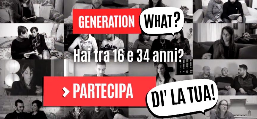 “Generation What?”: sondaggio RAI sui giovani Millennials