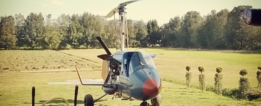 Radgyro, l’elicottero laboratorio volante per indagini spettrometriche realizzato da Geoexplorer spin off dell’Università di Siena, nato nel centro di Geotecnologie di San Giovanni Valdarno