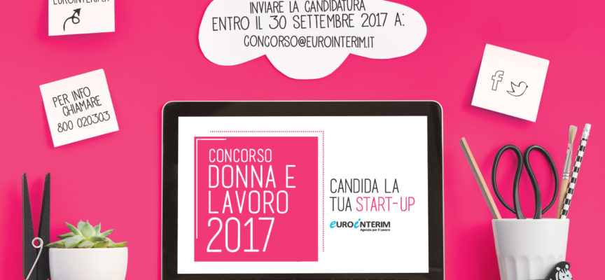 Concorso nazionale Donna e Lavoro Startup 2017