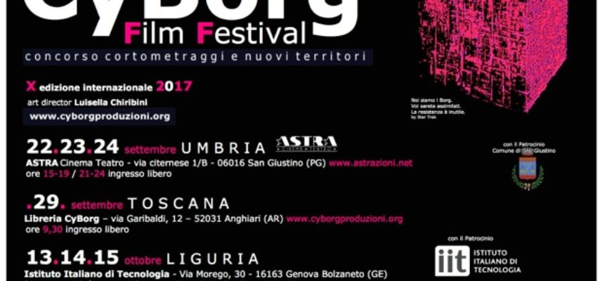 CyBorg Film Festival 2017 – concorso cortometraggi e nuovi territori