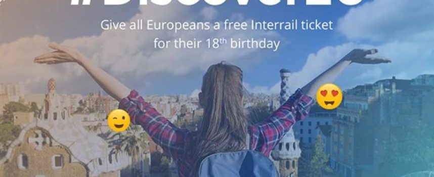 DiscoverEU: nuova iniziativa dell’UE per sostenere 15.000 giovani di 18 anni che viaggeranno in Europa