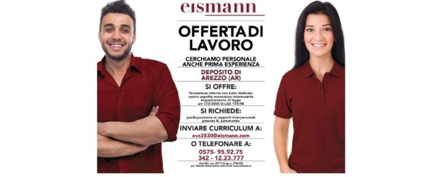 Eismann ricerca venditori nella filiale di Arezzo