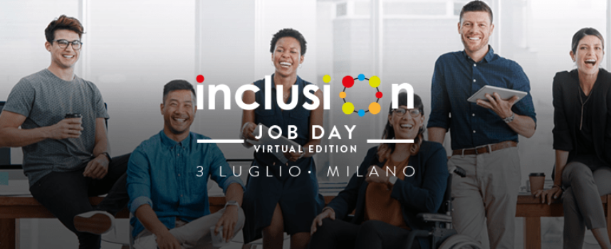 Inclusion Job day: 3 giornate online dedicate alla ricerca di lavoro per persone con disabilità e categorie protette