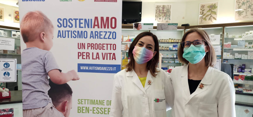 Una nuova “Settimana del benessere” alle Farmacie Comunali di Arezzo: SosteniAMO Autismo Arezzo