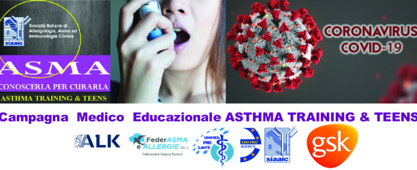 Giovani e Asma: ritorna la campagna di prevenzione Asthma Training & Teens