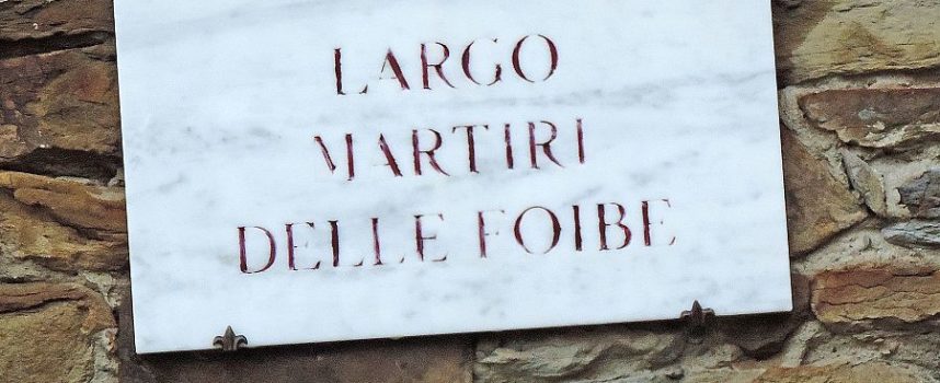 Arezzo ricorda le vittime delle foibe