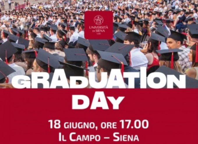 Graduation Day 2022. La festa di laurea dell’Università di Siena 18 giugno ore 17, Il Campo – Siena