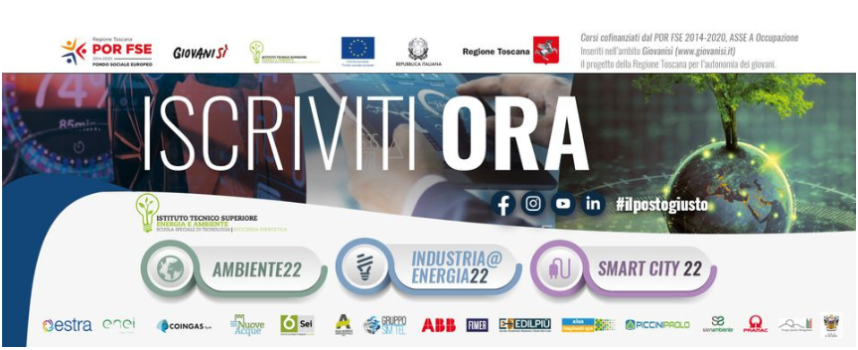 ITS Energia e Ambiente: 3 corsi in partenza per il biennio 2022-2024