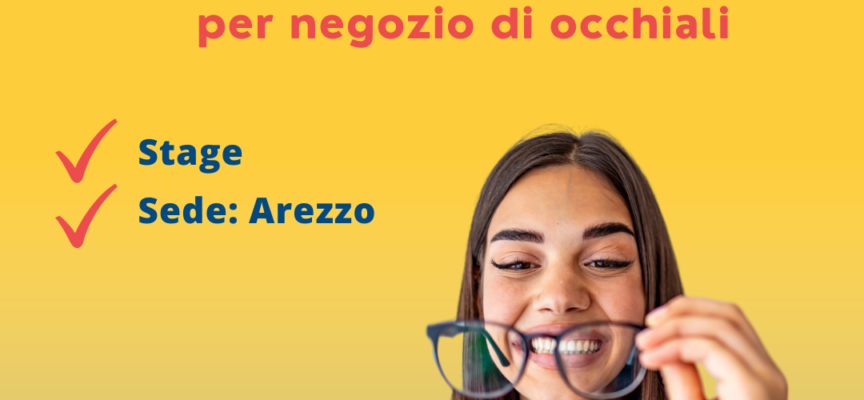 LS selezione di Arezzo  ricerca per negozio di ottica ad Arezzo un Addett* attività di E-Commerce Junior (tirocinio)