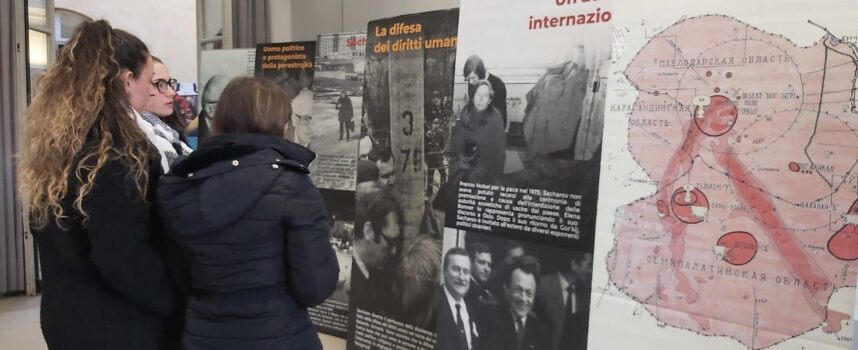 “Sacharov. I diritti umani nel cuore dell’Europa” Al campus universitario di Arezzo prosegue la mostra dedicata al fisico sovietico