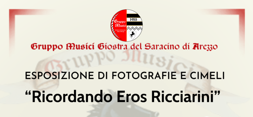 “Ricordando Eros Ricciarini”: la mostra del Gruppo Musici