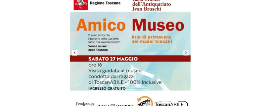 Casa Bruschi e l’Associazione ToscanABILE insieme per visite turistiche inclusive | sabato 27 maggio