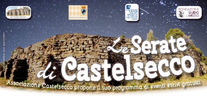 Le Serate di Castelsecco: Associazione Castelsecco propone il suo programma di eventi estivi gratuiti