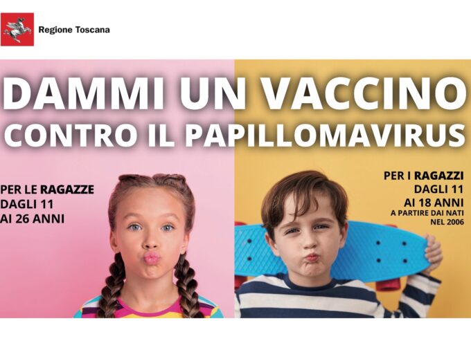 Asl Toscana Sud Est: Open Day vaccinazione Papilloma Virus – 10 Giugno Arezzo