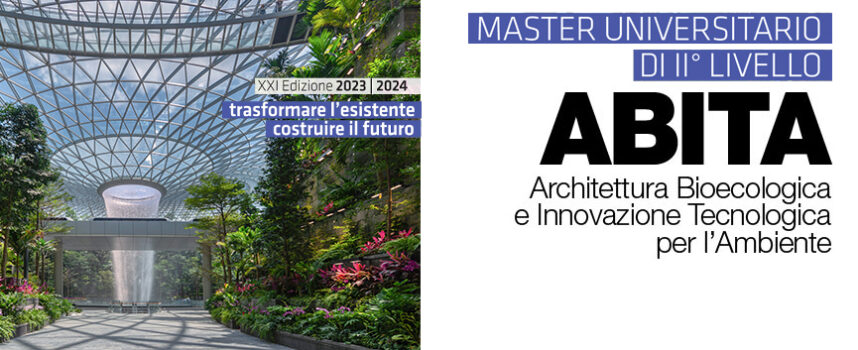 Open day online: XXI edizione MASTER ABITA, Dipartimento di Architettura Università di Firenze