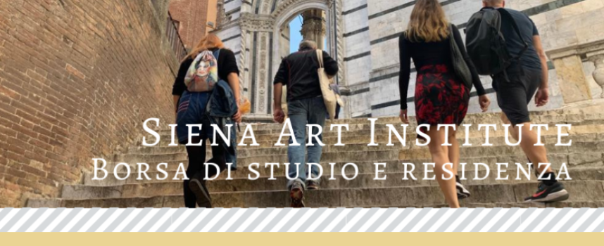 Borsa di studio e residenza per il semestre primaverile al Siena Art Institute