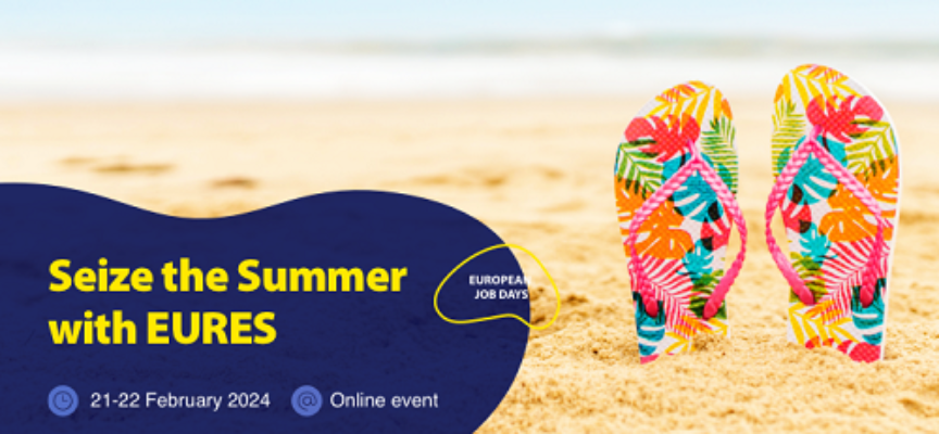 Seize the summer with EURES 2024: fiera virtuale dedicata al lavoro estivo nei settori turismo, ospitalità e ristorazione