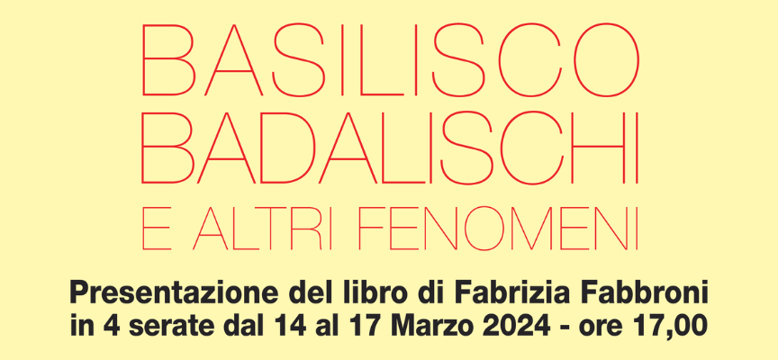 Basilisco | 4 giornate alla libreria Edison di Arezzo