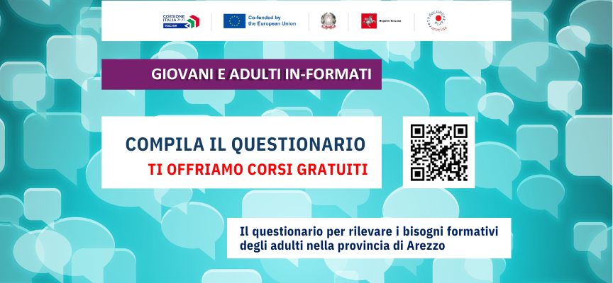 Questionario Giovani e Adulti In-formati: quali sono i bisogni formativi degli adulti della provincia di Arezzo?